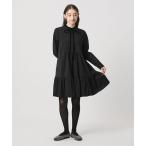 ショッピングティアード ワンピース タフタ ギャザー ティアードワンピース ‐ウォッシャブル‐