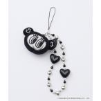 ナカムラくんコラボモノトーンハートチャームキーホルダー「ANGEL BLUE」