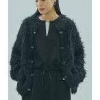 ショッピングローズ カーディガン FEATHERYARN CARDIGAN レディース