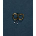 ショッピングブローチ ブローチ 「クリスマスマルシェ」ちょうちょブローチ レディース