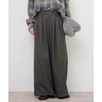  слаксы брюки [ дополнение 2] омыватель bru волна стрейч tuck широкий брюки женский 