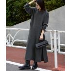 ワンピース フレアーニットワンピース