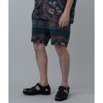 パンツ mp14397- WESTERNBANDANA SHORTS バンダナ柄ショートパンツ(626606) メンズ