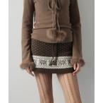 ショッピングアーガイル スカート アーガイル柄ミニドットミニスカート