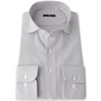  формальный рубашка [ форма устойчивость ][ длинный рукав ][BLACK LINE] зажим down широкий платье рубашка / полоса мужской 