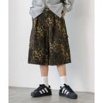 ジーンズ デニム デニムパンツ 「UNISEX」ワイドハーフパンツ レディース メンズ