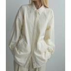 ブラウス シャツ anuke Padding Botton Shirts レディース