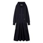 ワンピース フーディーティアードワンピース