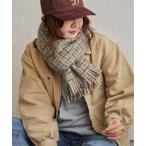 マフラー ストール MIX織 細幅マフラー レディース
