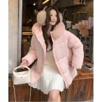 ダウンコート ダウンジャケット もこもこビックシルエットダウンジャケット レディース