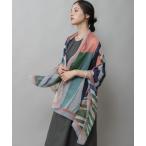 ストール マフラー ボタニカル柄ストール レディース メンズ