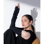 ショッピングアームカバー アームカバー UVカット接触冷感親指付きアームカバー レディース