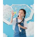  зонт [ виниловый зонт ] полет собака ×Wpc. KIDS пустой .. one пятно la Kids ребенок девочка 