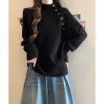 ニット セーター ニットトップス 体型カバー 長袖秋冬服 レディース