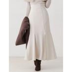 ショッピングロングスカート スカート バックレースアップストレッチマーメイドスカート