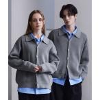 カーディガン 「CLEL」Basic/Spray Rib Knit Shirt Cardigan / ベーシック/スプレー畦編みニットシャツカーディガ