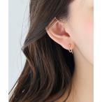  серьги [ боль . нет серии / металл аллергия соответствует ] Basic двойной обруч свет Fit серьги /2 полосный / накладывающийся установка / простой / Рождество подарок reti