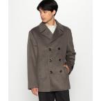 ショッピングCOMME 「COMME CA ISM」 ピーコート L カーキ メンズ