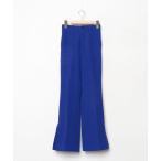 「UN3D.」 ブーツカットパンツ 36 ブルー レディース