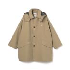 「DANTON」 ステンカラーコート S ベージュ レディース