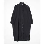 「TICCA」 シャツワンピース FREE ブラック レディース