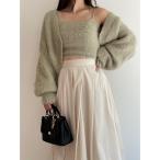 [SNIDEL] вязаный ансамбль FREE мята женский 