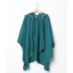 [LOISIR] пончо - голубой женский 
