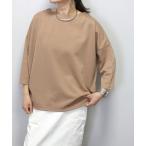 ショッピングVita 「Aletta vita」 7分袖カットソー FREE サンドベージュ レディース