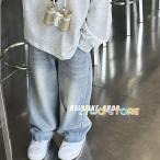 ショッピングダンス 衣装 ヒップホップ キッズダンス衣装 ヒップホップ セットアップ HIPHOP デニム パンツ ズボン 男の子 女の子 子供服 ジャズダンス ステージ衣装 練習着