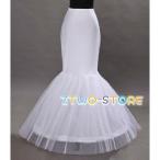 ドレス用 バレエ パニエ 簡易式ロングドレスパニエ ウエディング 結婚式 発表会 演奏会 白 シンプル パニエ ボリューム