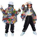  Kids танцевальный костюм выставить hip-hop Dance Parker брюки Kids Корея мода длинные брюки мужчина девочка Junior Street постановка одежда 