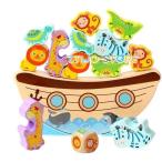 Yahoo! Yahoo!ショッピング(ヤフー ショッピング)積み木 バランスゲーム 木製パズル ブロック 積み上げ おもちゃ シーソー型 動物パズル 子供 1歳 2歳 3歳 4歳 誕生日クリスマスプレゼント 男の子 女の子