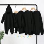 家族写真 お揃いコーデ 親子コーデ 赤ちゃん 親子ペアルック ベビー トレーナー 無地 カバーオール ロンパース 家族お揃い 長袖 親子お揃い 子供服 出産祝い