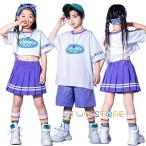キッズダンス衣装 男の子 女の子 韓国子供服 ダンス衣装 キッズダンス衣装 ヒップホップ ジャズダンス 体操服 HIPHOP パンツ 派手 男女兼用 jazz 練習着 発表会