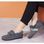 ショッピングモカシン モカシン レディース ファーパンプス ムートン ぺたんこ ローファー フラット ふわふわ ファー フラット おしゃれ 秋 冬 大きいサイズ シューズ