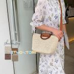 ストローバッグ レディース ショルダーバッグ 麦わら 斜めがけ 手提げ ハンドバッグ