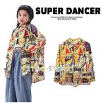 シャツ キッズダンス衣装 トップス ヒップホップ ファ