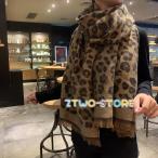 ショッピングヒョウ柄 ストール レオパード ヒョウ柄 パシュミナ風 ショール 春物 春夏 秋冬 メンズ レディース カシミヤタッチ 大判ストール アニマル柄