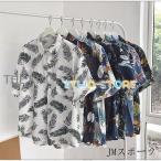 アロハシャツ レディース メンズ カップル トップス 夏 シャツ ブラウス ハワイシャツ ボタニカル アロハ 半袖 花柄 ゆったり ビーチ 浜辺 リゾート