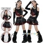 キッズダンス セットアップ 女の子 トップス へそ出し