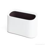 卓上ゴミ箱 ゴミ箱 1.2L カバー付き 袋が見えない ごみ箱 ダストボックス 屑入れ 小さめ 洗面台 卓上 ミニ 小さい スリム フタなし バイカラー オシャレ