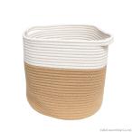  крышка плантатора хлопок трос корзина место хранения корзина место хранения box корзина для белья стирка корзина оригинальный хлопок .. дезодорация ручка A-ITEM