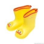 キッズレインブーツ アヒル 子供用 キャラクター 18cm 4-5歳 雨靴 雨 雪 防水 キッズ 子供用 ジュニア レインブーツ 水遊び 通園 通学 水たまり 長靴