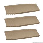  лестничный коврик 15 листов ввод бежевый предотвращение скольжения подножка уход воспитание детей пожилые люди ребенок домашнее животное режет тихий звук лестница защита стирка возможно складывать глаз имеется зима под ногами. охлаждение переворачивание предотвращение 