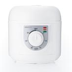 CCP シーシーピー BONABONA 電気圧力鍋 1.3L スロー調理 無水調理 圧力調理 BD-PC72 WH レシピ付き ダイヤル式 手軽 圧力鍋 電気 コンパクト キッチン 家電