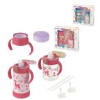 Richell リッチェル トライ ステップアップマグセット プレミアムR 哺乳瓶 ベビーマグ トレーニングマグ ストローマグ 出産祝い 男の子 女の子