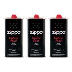 ZIPPO 大缶 3本セット オイル 355ml ジッポーライター用 ジッポーオイル 純正 専用 ジッポ社製純正オイル 送料無料