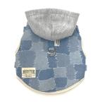  кожа no промышленность ONAMAEsofti одежда ... . Denim [SS][ супер для маленьких собак ] для домашних животных собака для шлейка Harness 