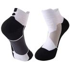 メンズスポーツソックス（男女兼用）滑り止めソックス トレーニング 靴下 ソックス,白い,ワンサイズ Taodeli