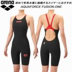  Arena arena Junior женщина купальный костюм гонки для WA одобрение aqua сила Fusion one AS6SRC10G BKRD[ возвращенный товар * замена не возможна товар ]